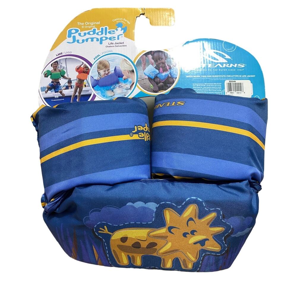 NEW Stearns Boys Girls Pink Puddle Jumper Life Jacket Child Kids 30-50 Lbs Swim